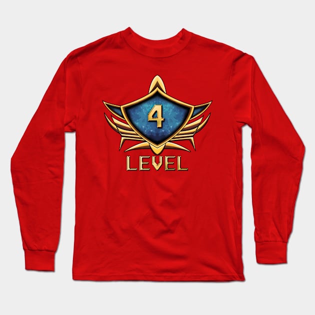 Level 4 Long Sleeve T-Shirt by PaunLiviu